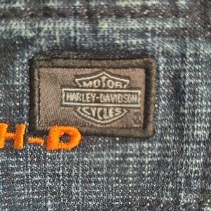 Harley-Davidson Men's Dark Blue Jeans